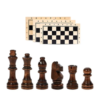 3 1. Kokybės Mediniai Sofos Magnetiniai Šachmatai Nustatyti Medžio Masyvo Šachmatų Lentos Magnetinės Vienetų, Pramogos, Stalo Žaidimai Vaikams, Dovanos