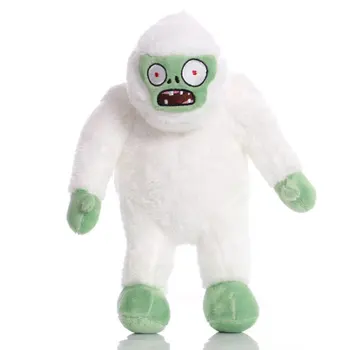 30cm Augalai Vs Zombies PVZ Sniego Zombie Pliušinis Lėlės, Minkšti Kimštiniai Žaislai Vaikams Dovanų