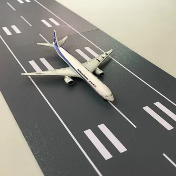 30x20cm 1:400 1/500 Civilinio Lėktuvo Orlaivio Modelis kilimo ir tūpimo Tako Apdailos kilimo ir tūpimo Tako Platforma Miniatiūrinės Architektūros Fone