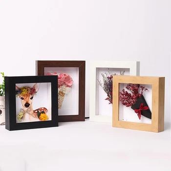 3D Foto Rėmelis Tuščiaviduriai Gylis 3cm Gėlių,Augalų,Ženkliukai, Medaliai,Bilietai Ir Nuotraukos Dispaly, Shadow Box 