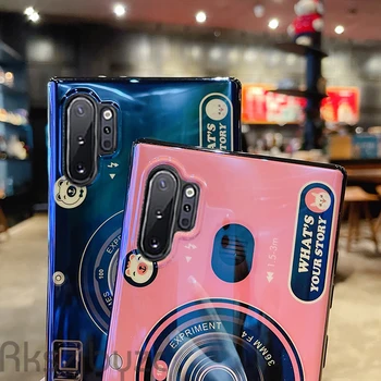 3D Kamera, Silikoninis Telefono dėklas, Skirtas Meitu M6 T9 V6 Padengti Atveju Prabanga Blue Ray Mielas Už Meitu M8 M8s T8 T8s Atveju Turėtojas