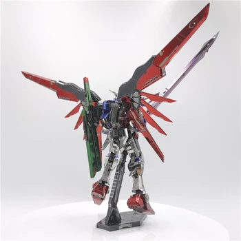 3D Metalo Modelio Įspūdį LIKIMĄ GUNDAM Roboto Modelį 