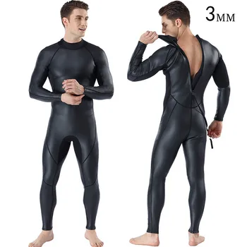 3mm wetsuits vyrų povandeninės medžioklės kostiumas nardymo kostiumas hidrokostiumą, Žvejybos ir medžioklės drabužių Sklandžiai odos vandeniui atsparus vandeniui