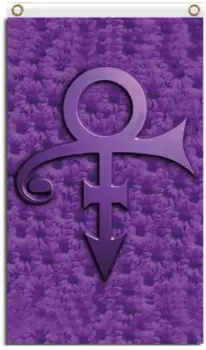 3x5ft Purple Prince poliesteris banner vėliavos
