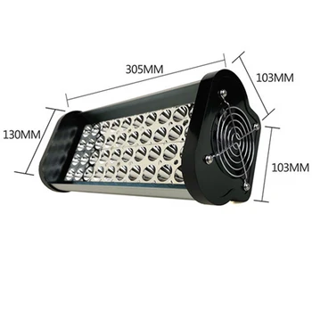 400W LED nešiojamų UV koloidų kietinimo lempa Spausdinimo galvutė rašalinis nuotraukų spausdintuvas gydant 395nm cob UV led lempos