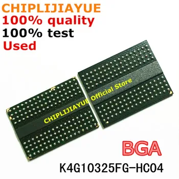 4PCS testas labai geras produktas, K4G10325FG-HC04 K4G10325FG HC04 chip IC su reball kamuoliukai, BGA Chipsetu