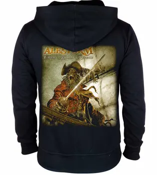 5 rūšių Piratų Alestorm Roko Medvilnės hoodies Shell striukė prekės Užtrauktuką Palaidinukė punk sunkiųjų death metalo Kaukolė vilnos tracksuit