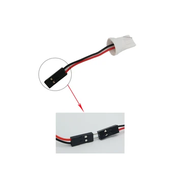 50Pcs T10 w5w lizdo adapteris, skirtas automobilių led šviesos diodų (led) skydelį stop lempos lemputė jungtis
