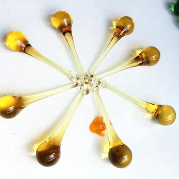 50pcs/daug 20*80mm aukso geltonos Kristalų Suncatcher Liustra Pakabučiai,stiklo lempa kabo dalys,crystal užuolaidų prizmę priedai