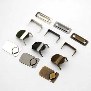 50sets/lot 4-dalis kelnių kabliukai, metalo, žalvario, mygtukai sidabro nickle / juoda nickle /Bronzos spalvos nemokamas pristatymas JIS-006