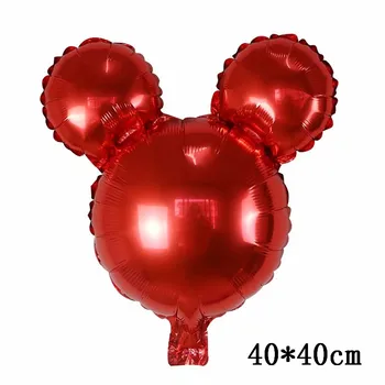 5vnt Mickey Minnie Galvos Aliuminio Folija Balionai Baby Shower Laimingas Gimtadienio Dekoracijas Prekių Balionai Vaikams Dovanos
