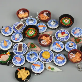 5vnt/daug valgomieji miniatiūriniai japonų maisto realus Dervos Suši Ramen Sashimi už 1/12 masto lėlės retas Lėlių Priedai žaislas