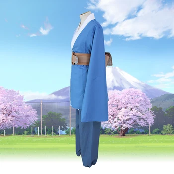 6 pics Naruto Shippuden Boruto Remti Pobūdžio Mitsuki Cosplay Kostiumai, Kimono Kostiumai Kalėdų Šalis Mėlynos Kelnės Perukas Rinkinys