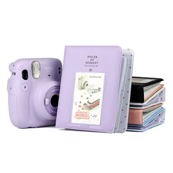 64 Kišenės 2x3 Colių Mini Filmo Nuotraukų Albumą Knyga Fujifilm Instax Mini 