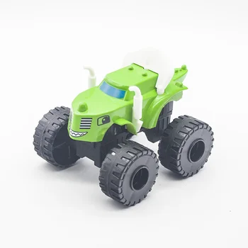 6pcs/Set Blaze Monstrų Mašinos, Automobilių Žaislai Sunkvežimių žaislus berniukui Gimtadienio dovanos Vaikams