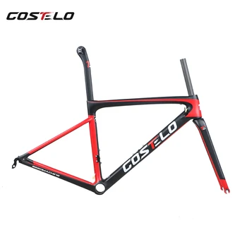 790g DISKO Costelo Speedmachine 2.0 ultra light anglies kelių dviratį rėmo Costelo dviračių bicicleta rėmas anglies pluošto pigūs rėmelį