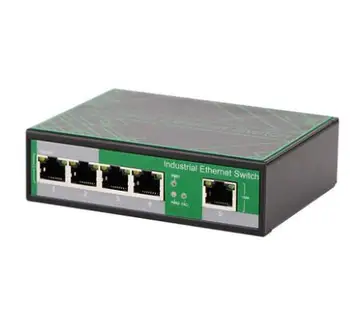 8-port industrial Ethernet switch POE maitinimas pasirinktinai platus slėgio geležinkelių diegimo 5port Gigabit 100M elektros prievadas