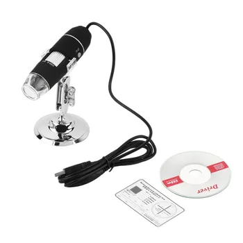 8LED Microscopio USB 1000X Skaitmeninis Mikroskopas su Kamera Trinokulinis Para Electronica Biologico Litavimo Stovo Microscop