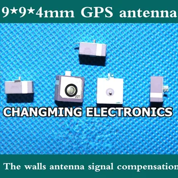 9*9*4mm GPS built-in antenos 4 sienos keraminių pasyvus smart žiūrėti padėties nustatymo mažo dydžio(darbo Nemokamas Pristatymas)10VNT