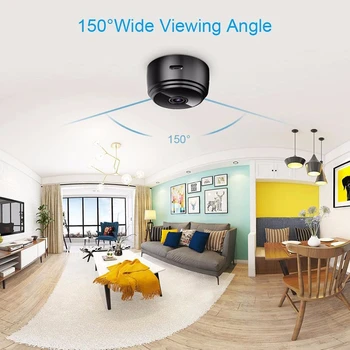 A9 WIFI Kamera, 1080P Belaidžio Namų Saugumo Mini IP vaizdo Kamera Naktinio Matymo Pasiūlymas Aptikti Vaizdo Stebėjimo Kamera, vaizdo Kameros Diktofonas