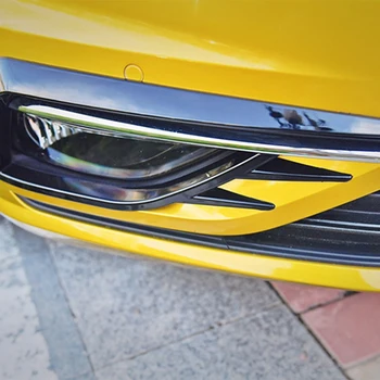 ABS Automobilio Priekinis Rūko Žibintas, Antakių Vėjo Peilis Golf MK7.5 2018-2020 Priešrūkinis Žibintas Antakių Vokų Padengti Automobilių Reikmenys