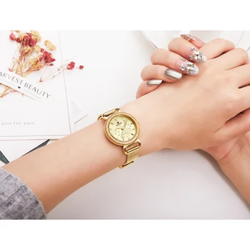 ATLYGIS Išaugo Moterų Laikrodžiai Prabangos Prekės ženklo Žiūrėti Apyrankė atsparus Vandeniui Dropshipping Diamond Ponios Laikrodis Moterims Kvarcinis Laikrodis