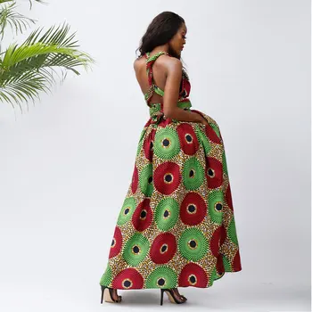 Afrikos Suknelės Moterims, Maxi Ilgio Suknelės Afrikos Ankara suknelės Arican Drabužius Naujas Mados Afrikos Moterų Vestuvių Suknelės