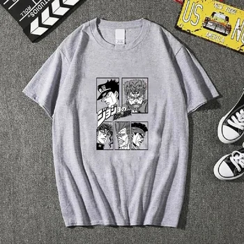 Anime JOJO T-shirt Mados Trumpi marškinėliai Atsitiktinis Unisex