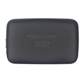 Apšvietimas Mini Klaviatūra Touch Pad 2.4 Ghz Wireless Pilna Touchpad Klaviatūrų PC Laptop Tablet Pad Smart Android TV Box