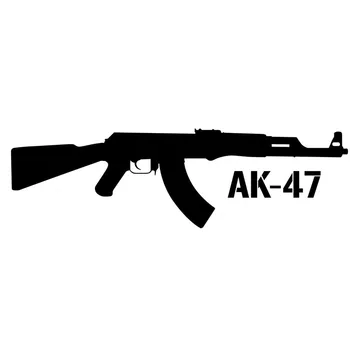 Asmenybės Kalašnikovas AK-47 Šautuvu Automobilių Lipdukas Automobiliai, Motociklai, Eksterjero Aksesuarai Vinilo Lipdukai Honda 