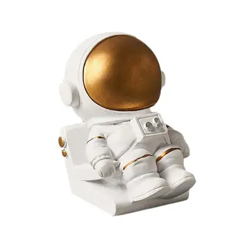 Astronautas Dekoro Stilingas Asmenybės Lėlės Ornamentu Namų Kūrybingas Vaikų Kambarys, Mini Astronautas Biuro Kompiuterio Papuošalai