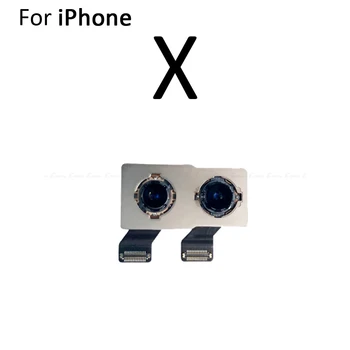 Atgal Galiniai Pagrindinė Kamera Modulis Flex Cable For iPhone 7 8 Plus X XR XS Max SE 2020 Remontas, Dalys