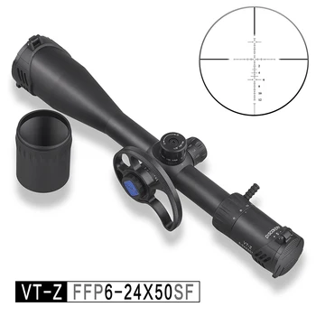 Atradimas VT-Z FFP 6-24X50 SF Pirmas Židinio Plokštumos Riflescope Pusėje Varantys Parallex Medžioklės taikymo Sritis atsparus smūgiams Oro Pistoletas, Optiniai Taikikliai