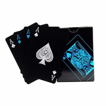Atsparus vandeniui Plastiko Pokerio stalo Žaidimo Kortelės, PVC Magija, Kortų Aukštos Kokybės Kortų Pokerio