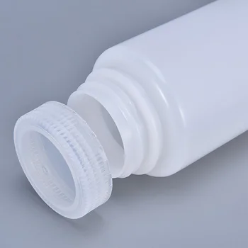 Aukštos Kokybės 500ML Tuščias Plastikinis Butelis su Dangteliu Plačiai Burnos Saugojimo Konteinerių Laboratoriniai Reagentai, 10VNT/daug