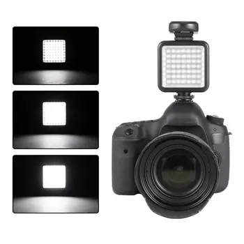 Aukštos Kokybės Ilgo Gyvenimo 5.5 M 800lm 6000K Mini Nešiojamieji 49 LED Vaizdo Šviesos Lempos Fotografijos Nuotrauka Apšvietimas, Kameros, Fotografija