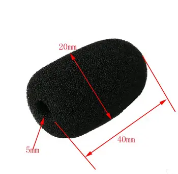 Ausų pagalvėlės pakeitimo padengti Telekso Airman 850 ausines(earmuffes/ausinių pagalvėlės) ausų bloknotas+Mikrofonas medvilnės 1set