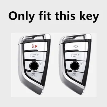 Automobilio Raktas Atveju Apimtų Pagrindinius Krepšys Bmw F20 G20 G30 X1 X3 X4 X5 G05 X6 Priedai TPU Automobilių Optikos Laikiklio Korpuso Apsauga Keychain