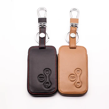 Automobilio raktus, priedai, apsauga Odos Automobilio raktas atveju padengti Renault Megane RS. Vaizdingas 3 Mygtuką Klavišą 