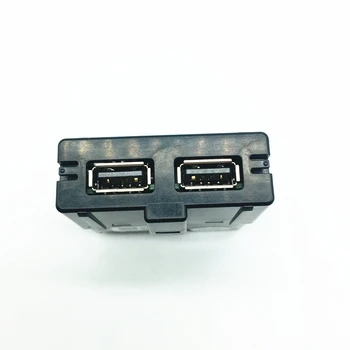 Automobilio salono galiniai Dvigubas USB Adapteris, įkroviklio Lizdas Armerst USB laidynas Už Tiguan 2 MK2 Teramont Octavia Superb Kodiaq