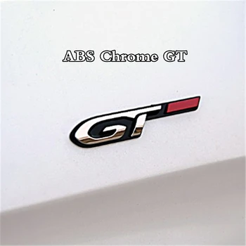 Automobilis-Lipdukas stilius ABS Chrome 