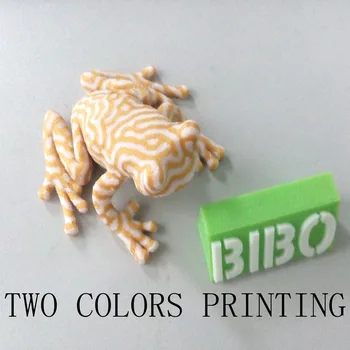 BIBO 2 3D Spausdintuvas Sumažinti Spausdinimo Kartą Per Pusę Tvirtas Rėmas Dual Ekstruderiai Spausdinti daug Medžiagos, 3д принтер Ne 