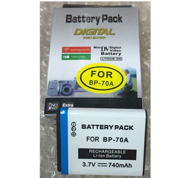 BP-70A BP 70A ličio baterijos BP70A Skaitmeninio fotoaparato baterija Samsung PL80 ES70 SL50 SL600