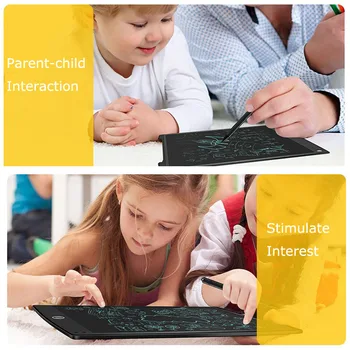 BalleenShiny 8.5 colių LCD Vaikai Tapybos, Piešimo Tablečių Žaislai Magija Rašysenos Trinkelėmis Anksti Švietimo Vaikų Rašymo Lenta-Dovanų