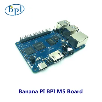 Bananų PI BPI M5 Naujos Kartos Vieno Valdybos Kompiuterio Amlogic S905X3 Dizainas