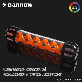 Barrow DNR cilindrų kompiuterio atveju watercooling rezervuaro LRC 2.0 5V RGB vandens bakas 155/205/255/305mm ilgis /50mm,Naftos rezervuaras