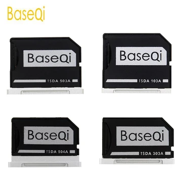 BaseQi Aliuminio Micro SD to SD Atminties Kortelė, Adapteris Slaptas Diską, Kortelių Skaitytuvą, Skirtą 