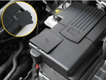 Baterija Baseinas Apsaugine danga Lauke Interjero Pakeitimo ir Teigiamą, Ir Neigiamą Polių Dulkių Dangtelis Skoda Kodiaq Octavia VW Tiguan