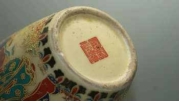 Bauda Senosios Kinijos porceliano dažytos Senas Glazūra porceliano Vazos Kolekcines, porceliano dažytos Vazos