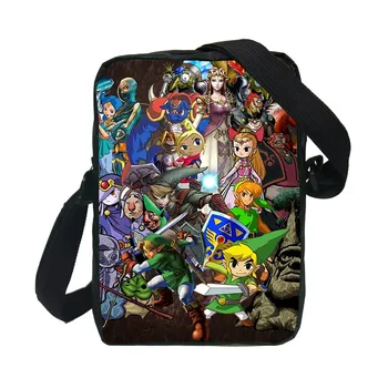 Berniukai, Mergaites, vaikai, Pečių Krepšiai, Legend of Zelda Maišelį Vaikų Crossbody maišelį Animacinių filmų gražus Pečių Maišą